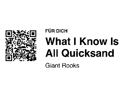 QR-Karte mit Text rechts